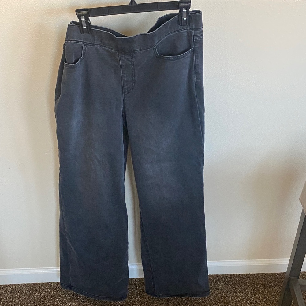 Isaac Mizrahi Women's Gray Jeans